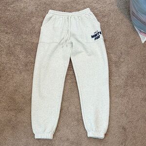 White Fox lounge sweats (ashy grey)